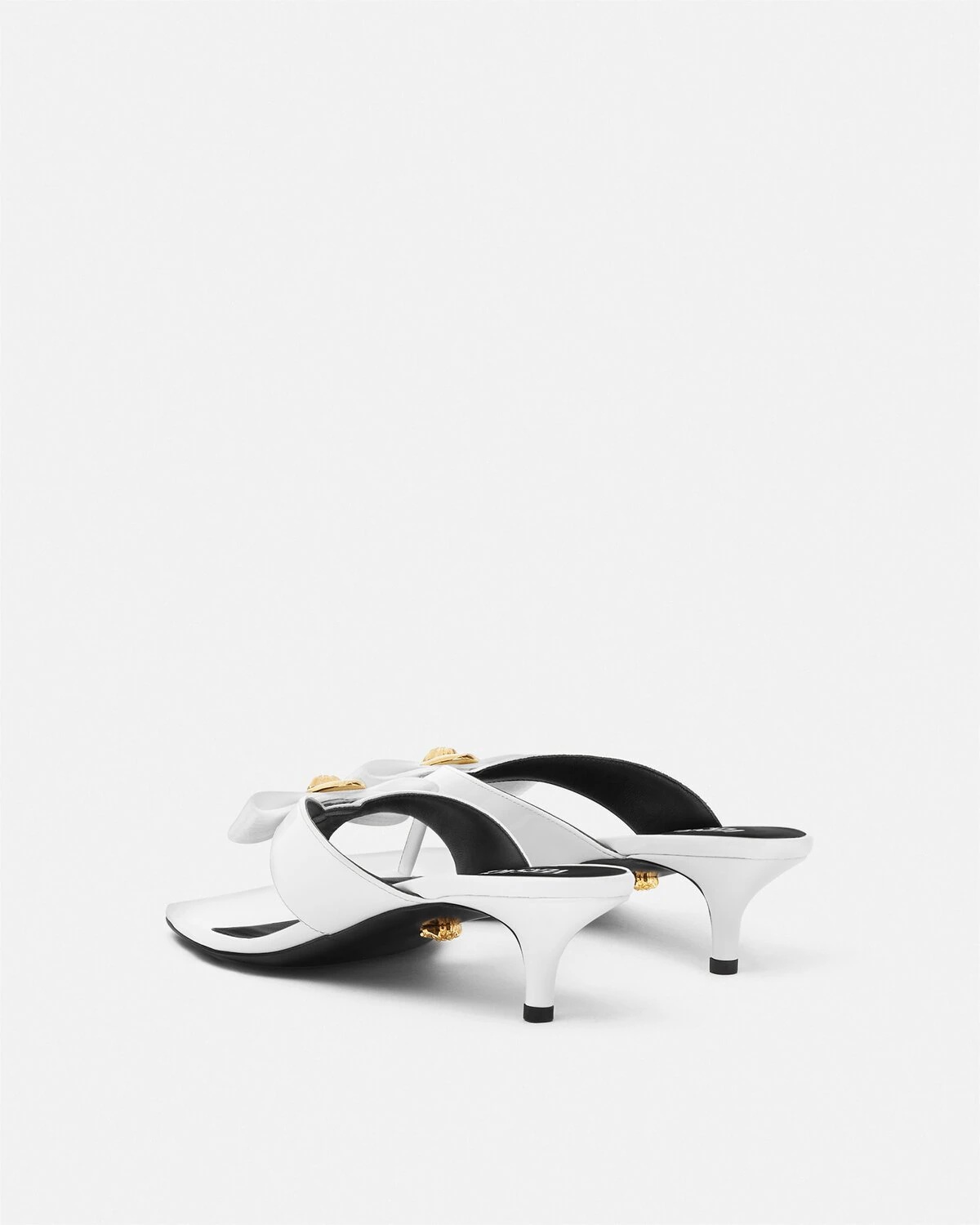 Gianni Ribbon Patent Mules 45 mm - 4