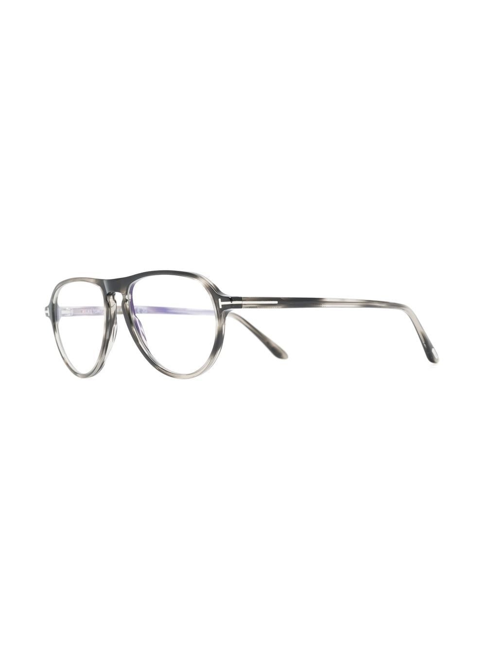 tortoiseshell pilot-frame glasses - 2