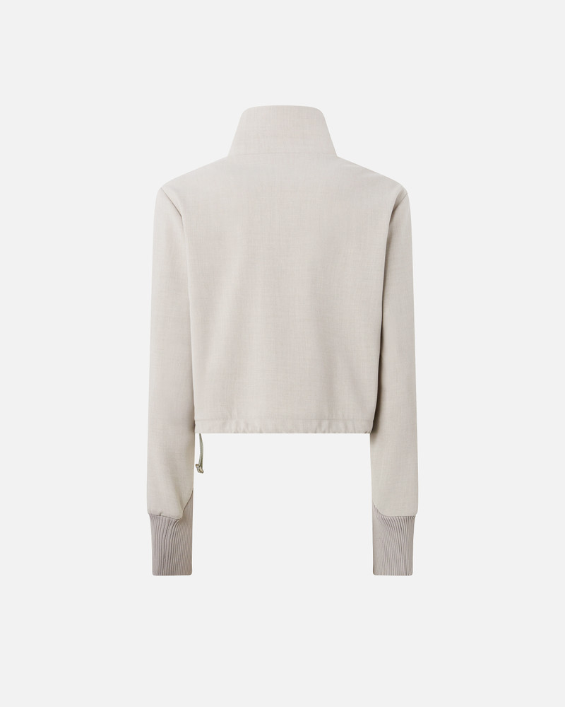 PINKO SLIM-FIT CROPPED JACKET WITH DRAWSTRING outlook