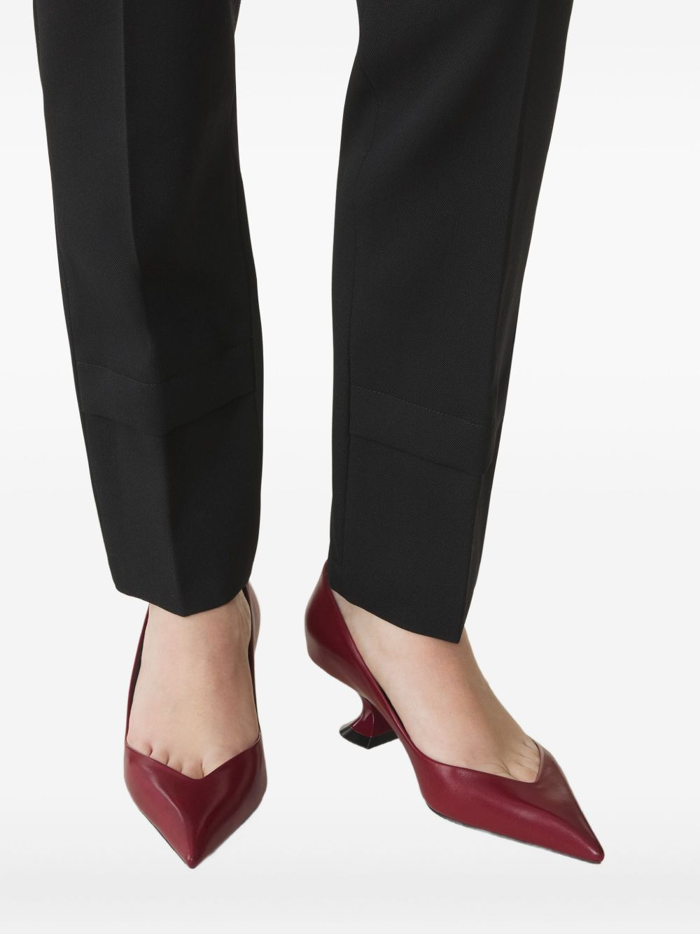 sculpted-heel pumps - 5