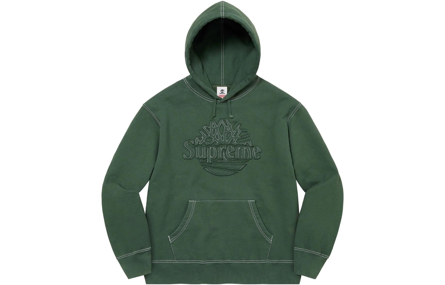 Supreme x TIMBERLAND Hoodie 'Green' SUP-SS23-161 - 3