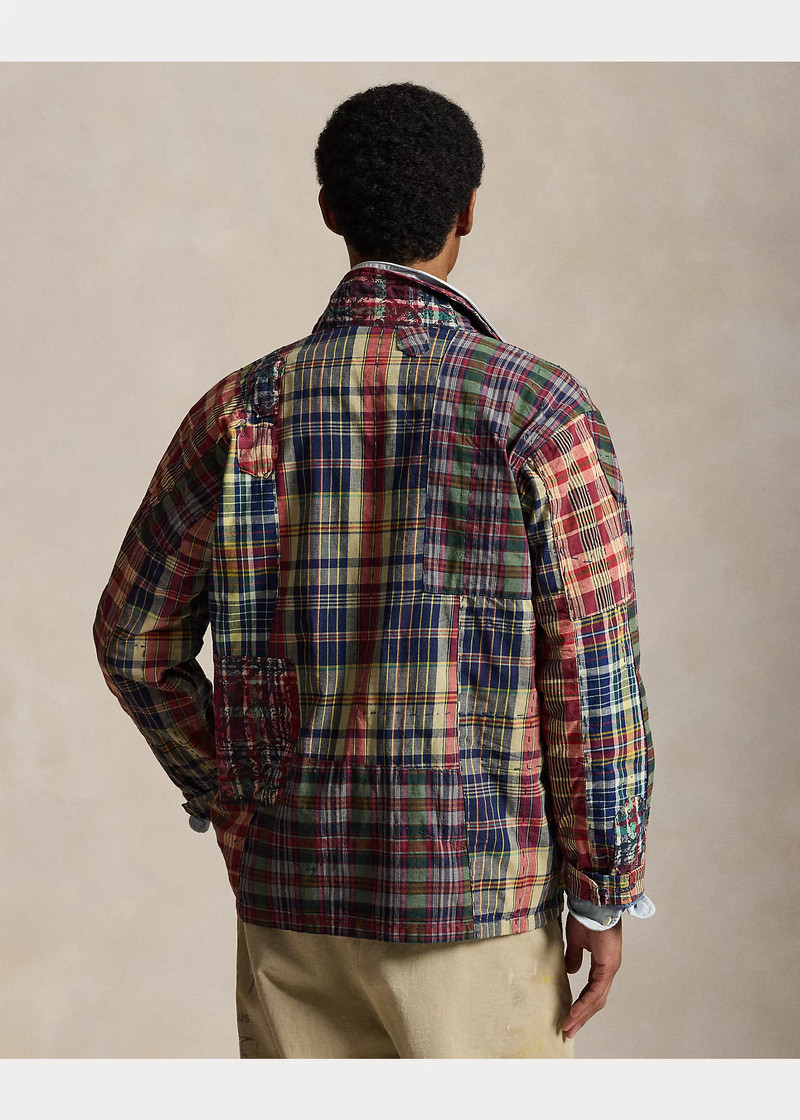 Patchwork Madras Overshirt 4