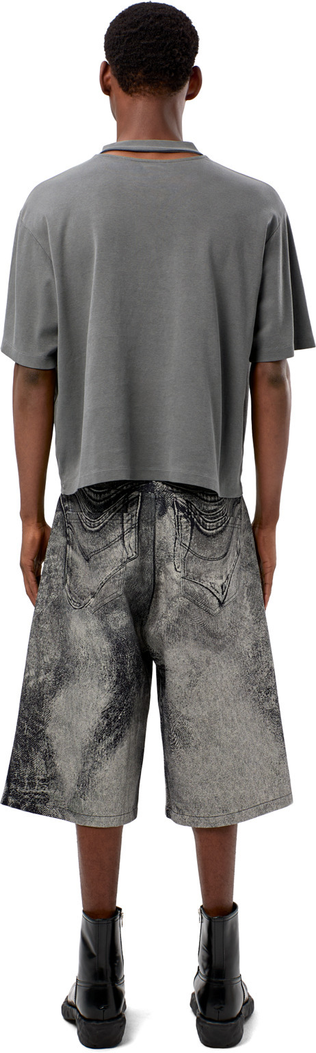 Gray Organic Cotton T-Shirt - 3