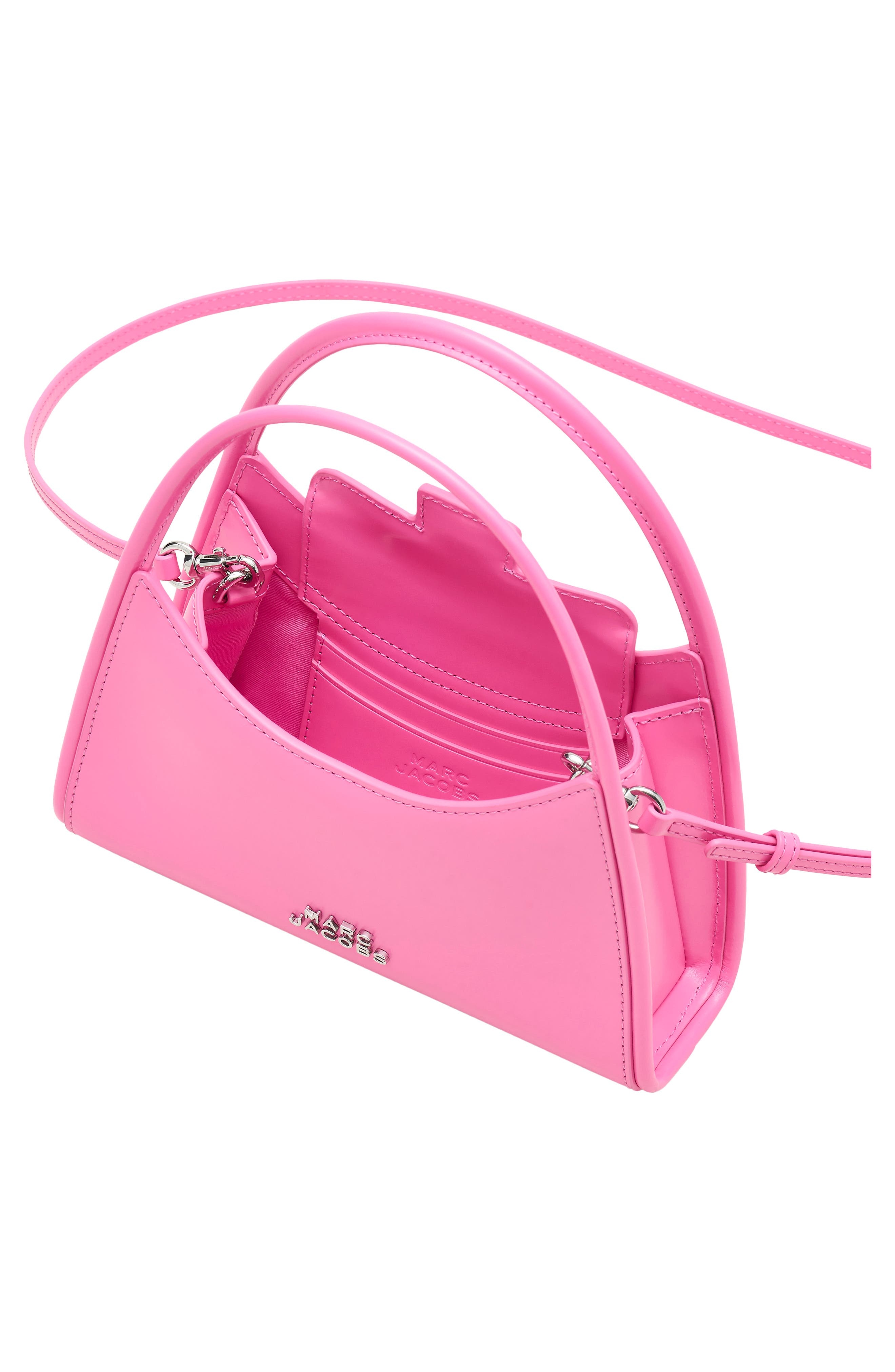 Marc Jacobs The Claw Clip Crossbody Bag in Bow Pink at Nordstrom - 4