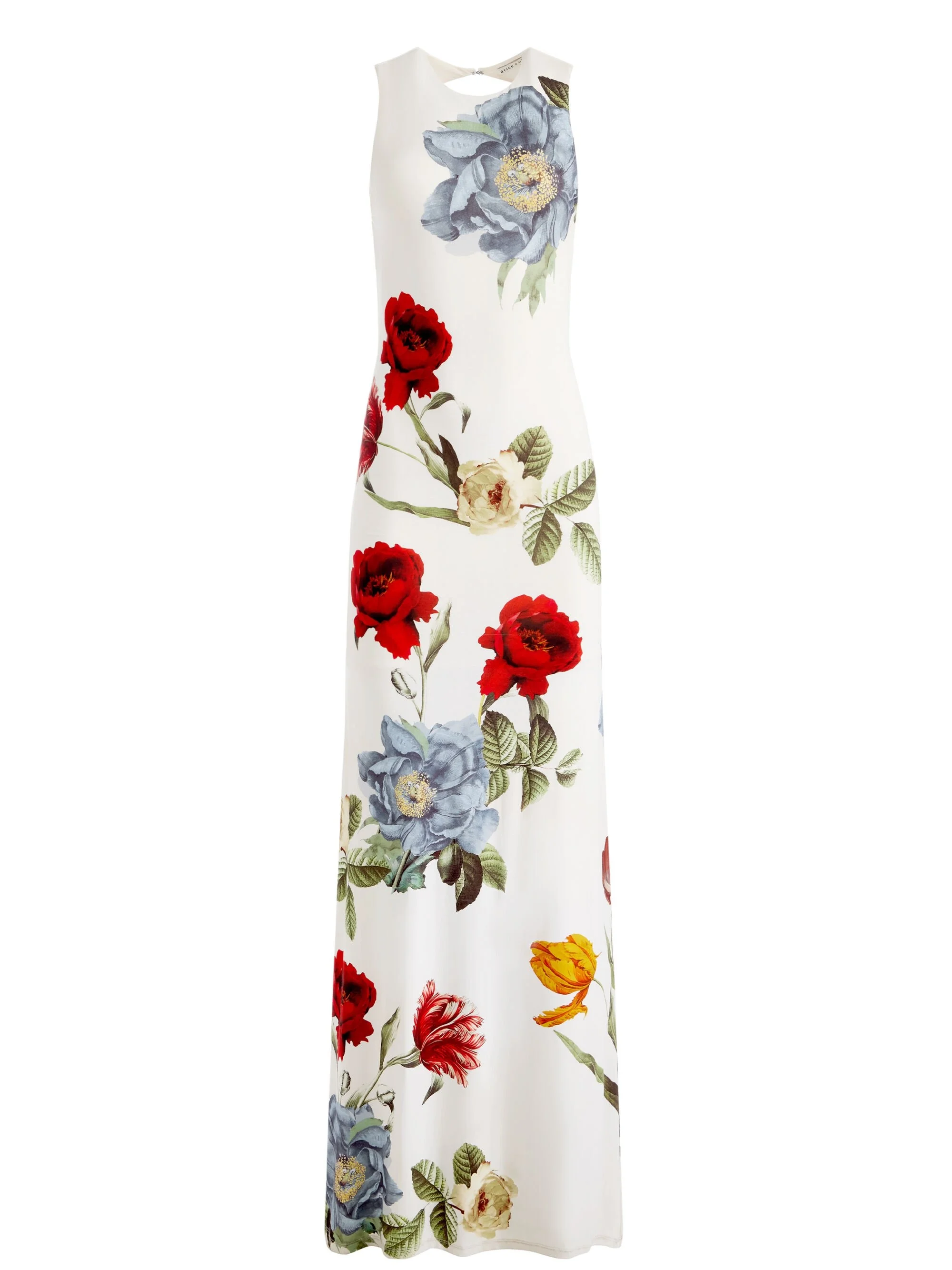 DELORA OPEN BACK MAXI DRESS - 1