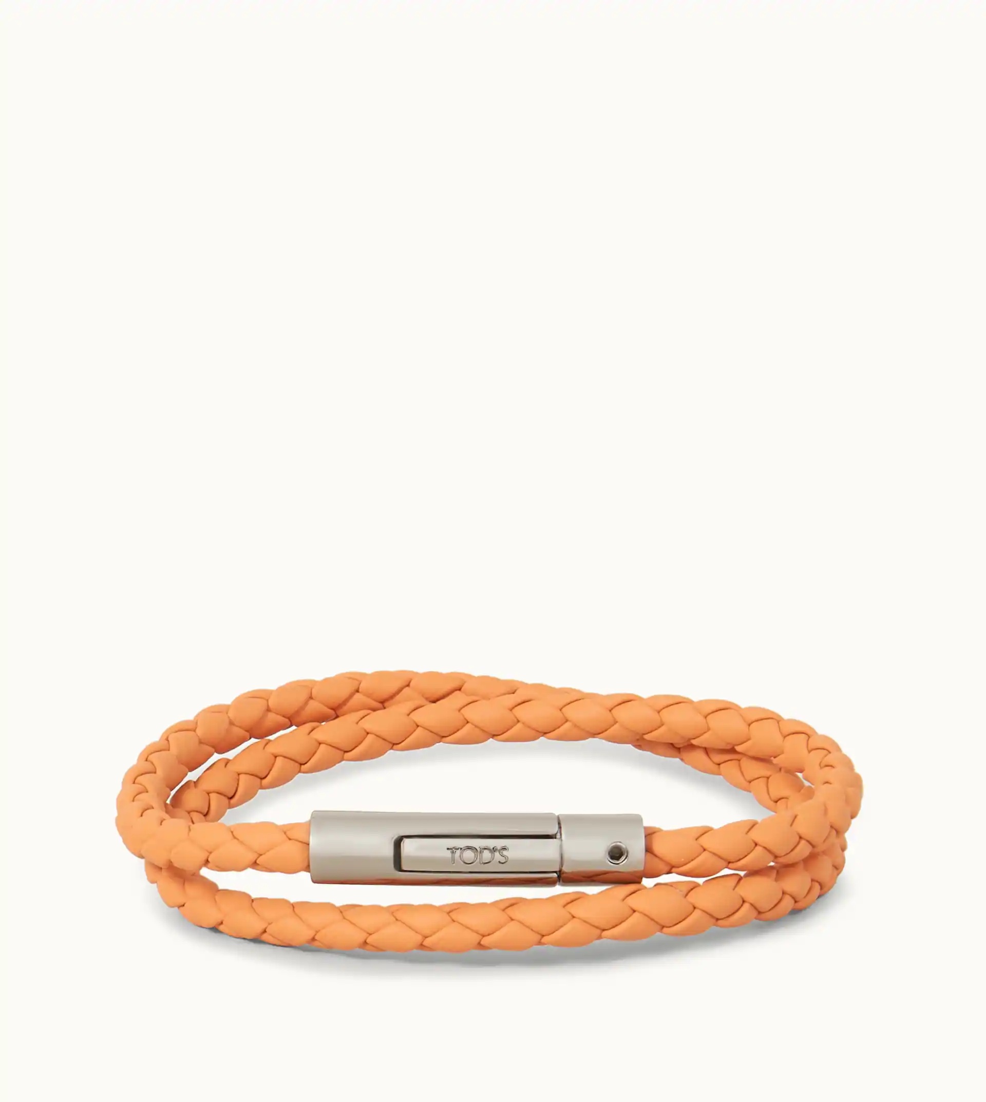 MYCOLORS BRACELET IN LEATHER - ORANGE - 1