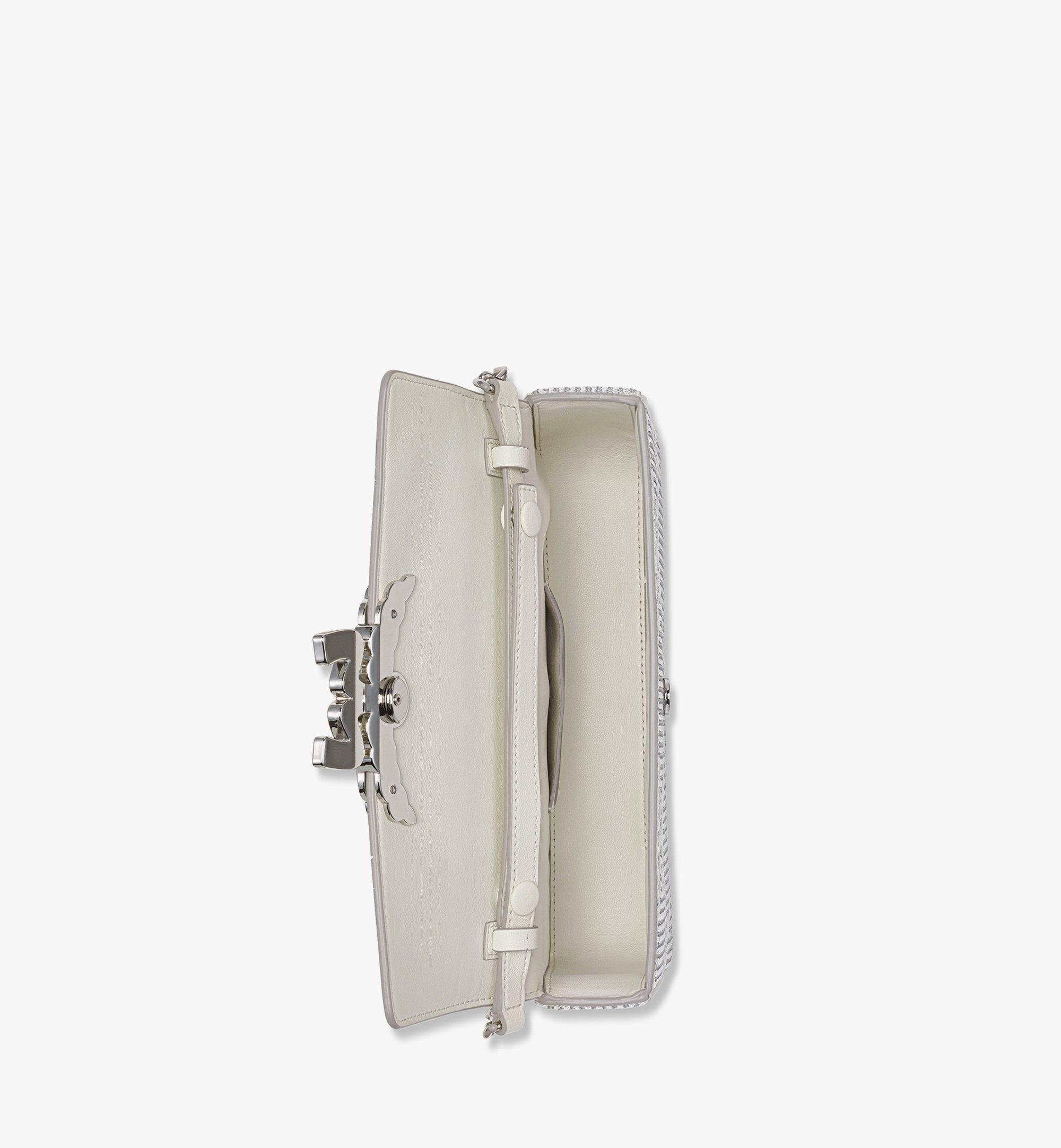 Himmel Shoulder Bag in Sequin Monogram Leather - 4