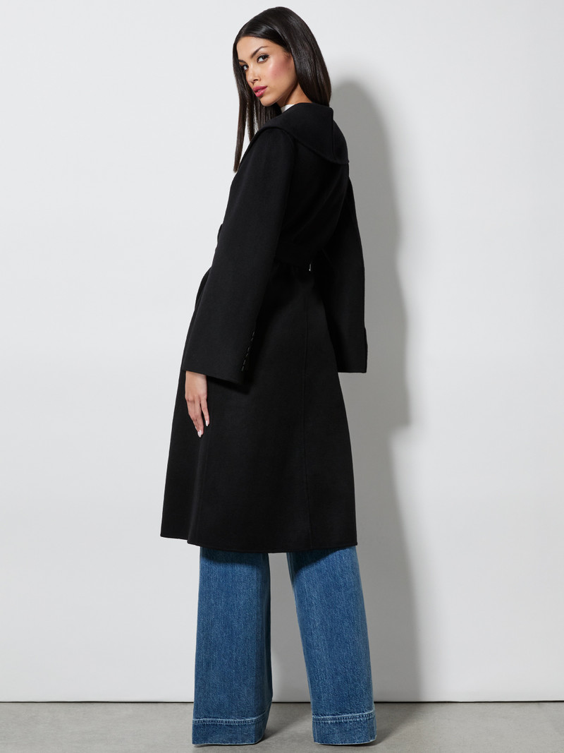 Alice + Olivia MARCELENE MIDI COAT outlook