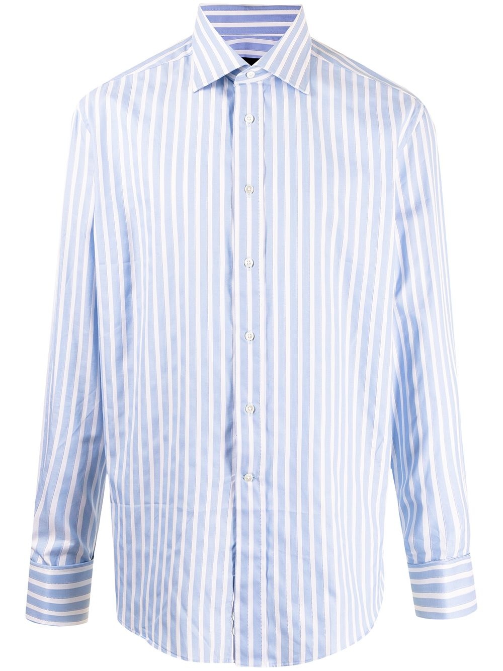 striped cotton shirt - 1