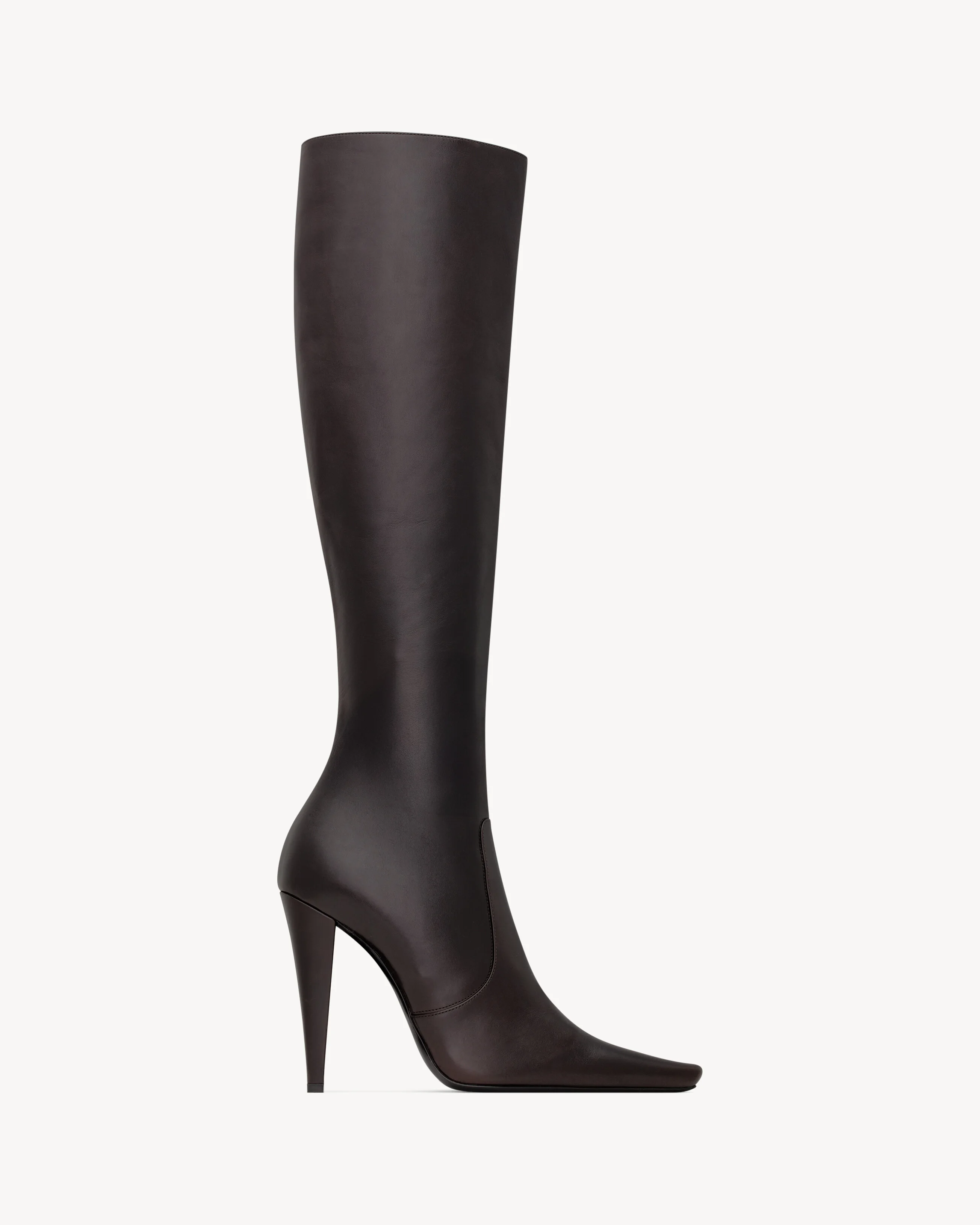 77 BOOTS IN SMOOTH LEATHER - 1