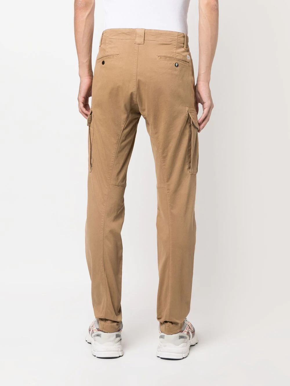 Lens-detail cargo trousers - 4