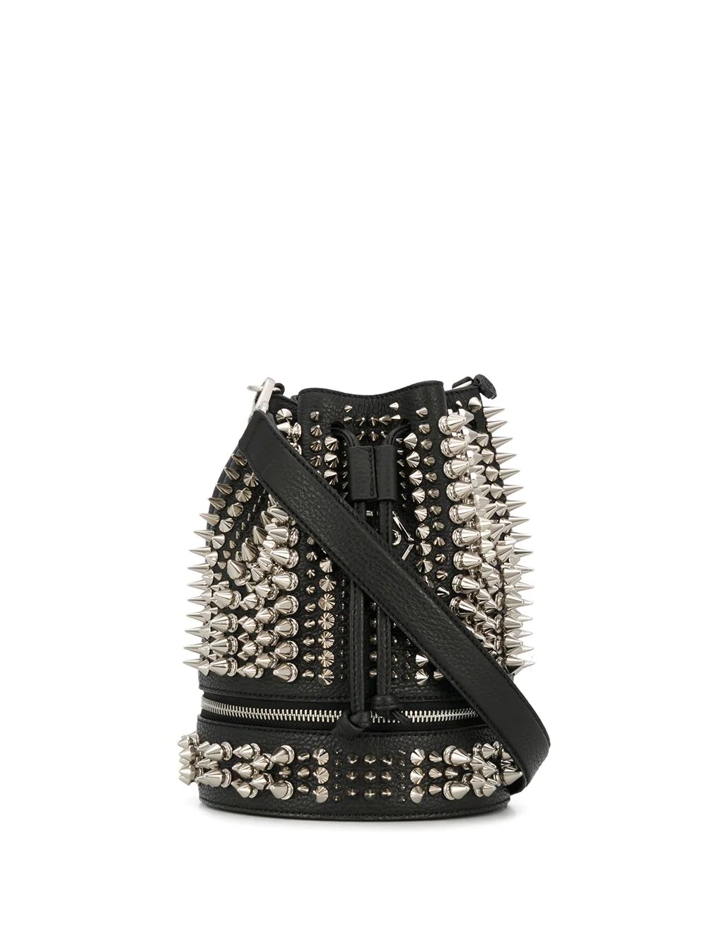 studded bucket bag - 1