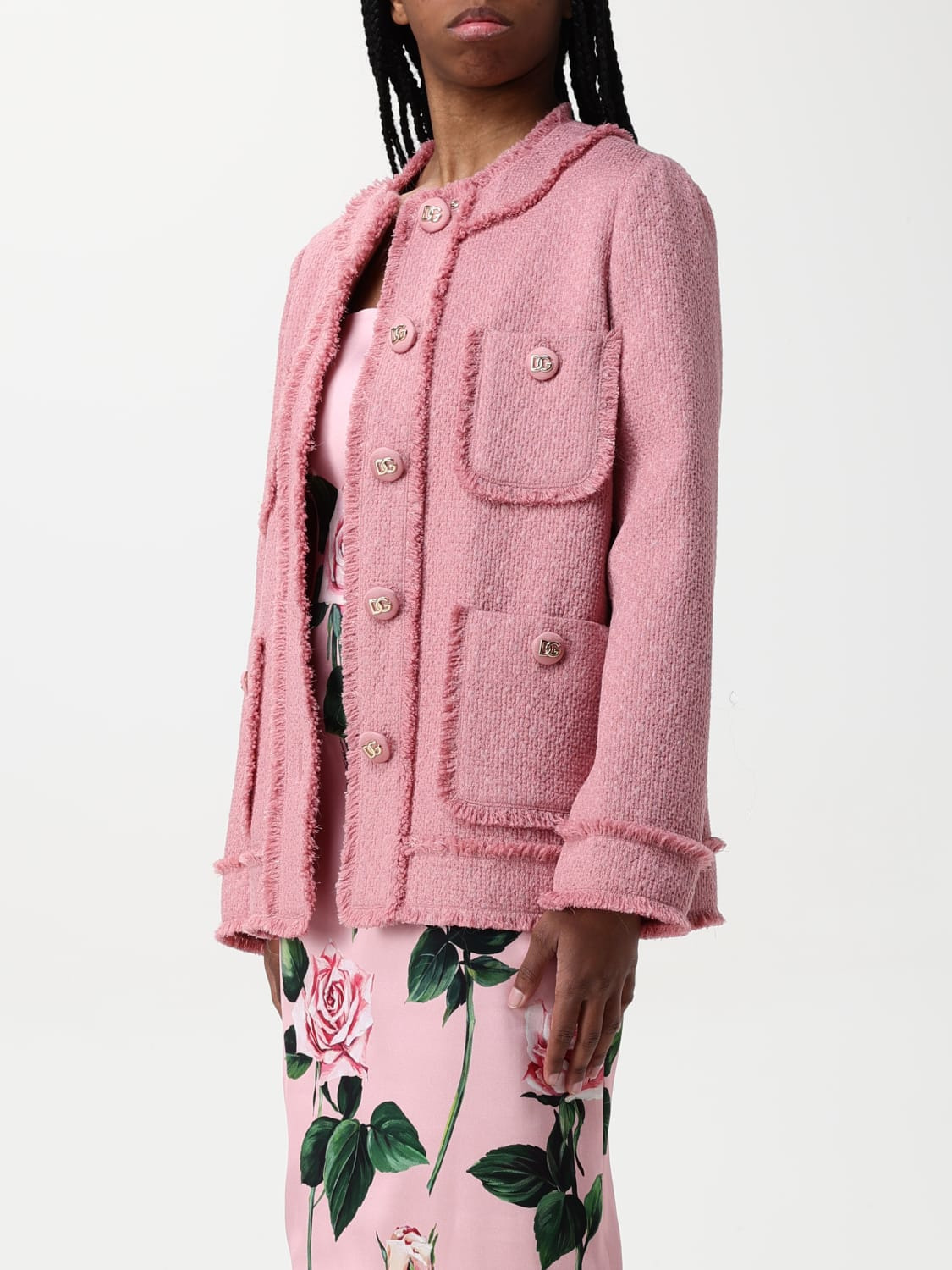 Dolce & Gabbana tweed jacket - 4
