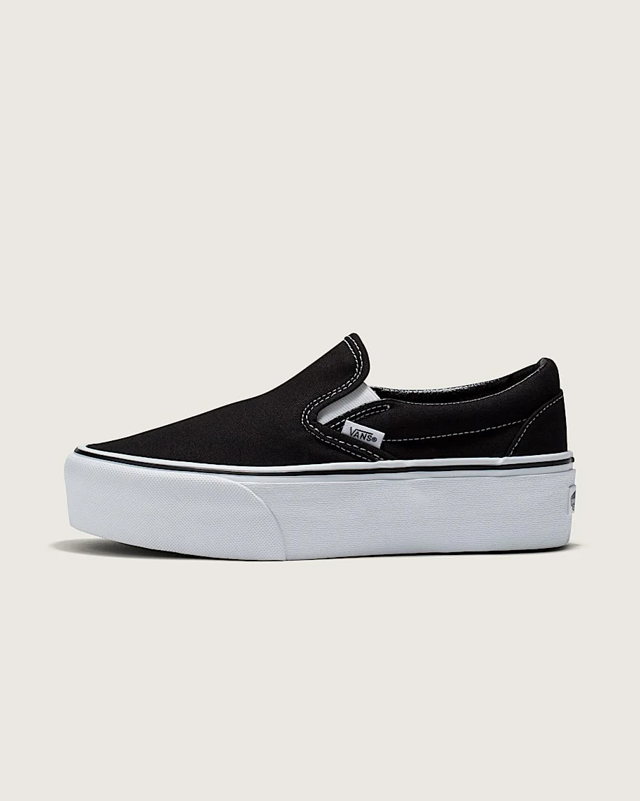 Classic Slip-On Platform Shoe - 1