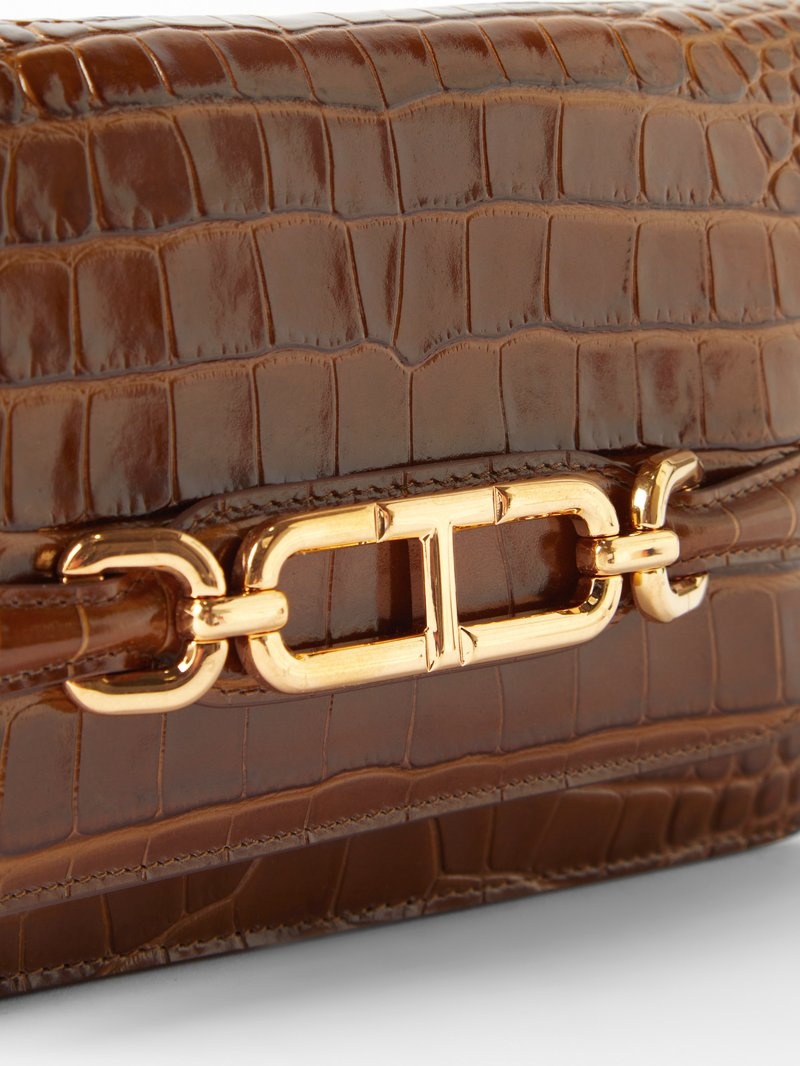 TOM FORD Whitney small leather shoulder bag REVERSIBLE