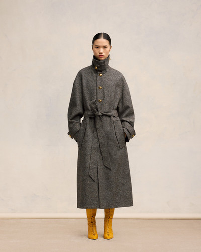 AMI Paris BELTED COAT outlook