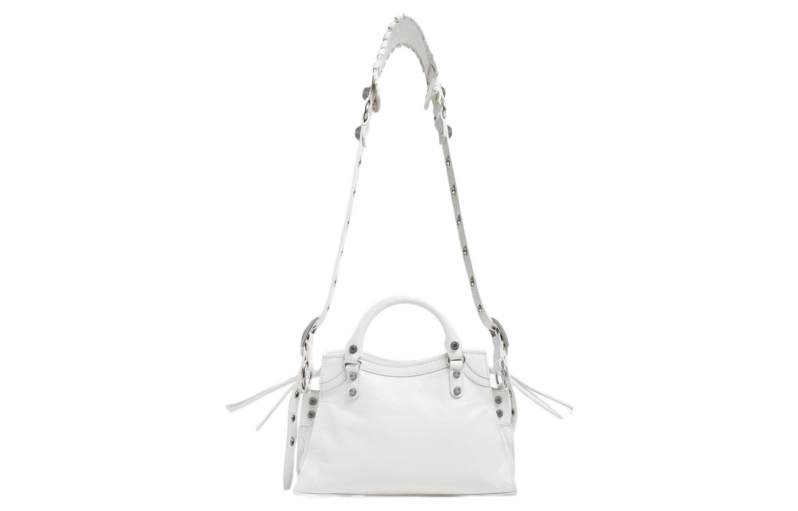 (WMNS) Balenciaga Neo Cagole Xs Handbag 'Optic White' 700940210B09104 - 3
