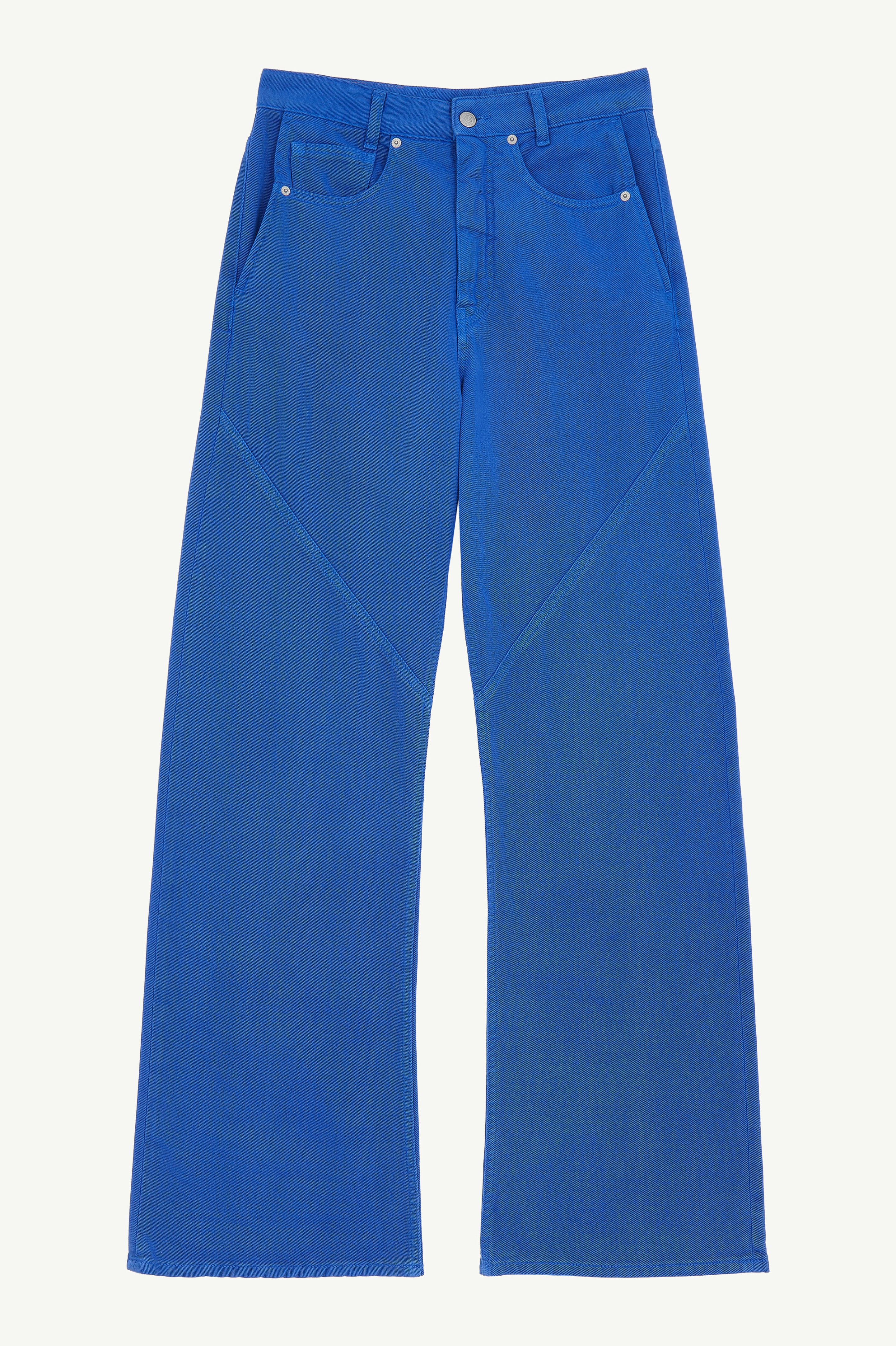 5-Pocket Bull Cotton Trousers - 1