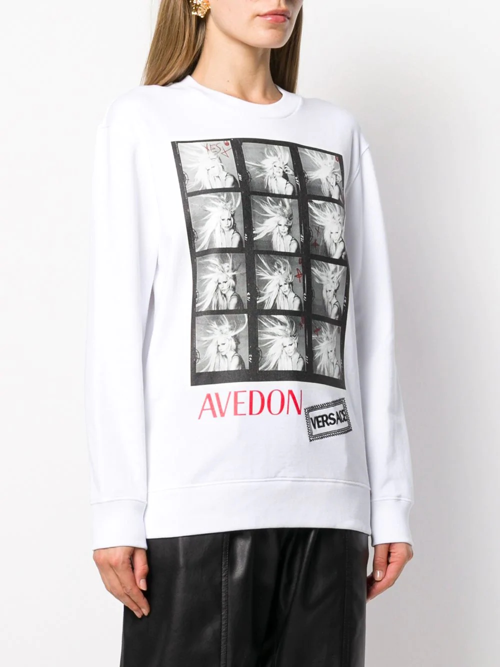 Avedon photo print T-shirt - 3