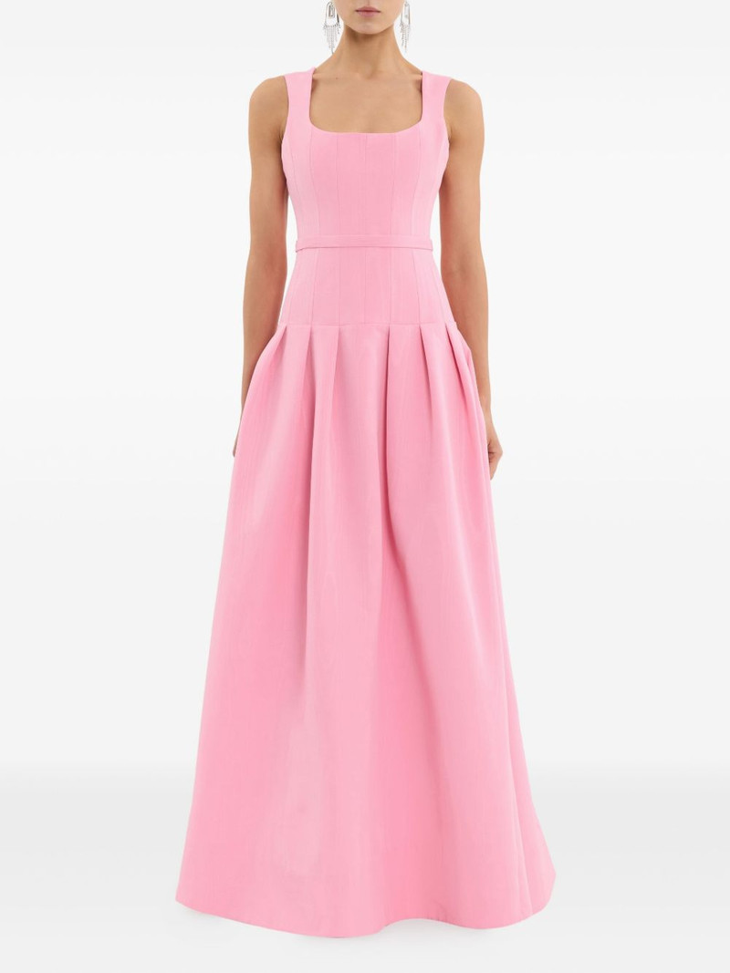 REBECCA VALLANCE pleated amaro dress outlook