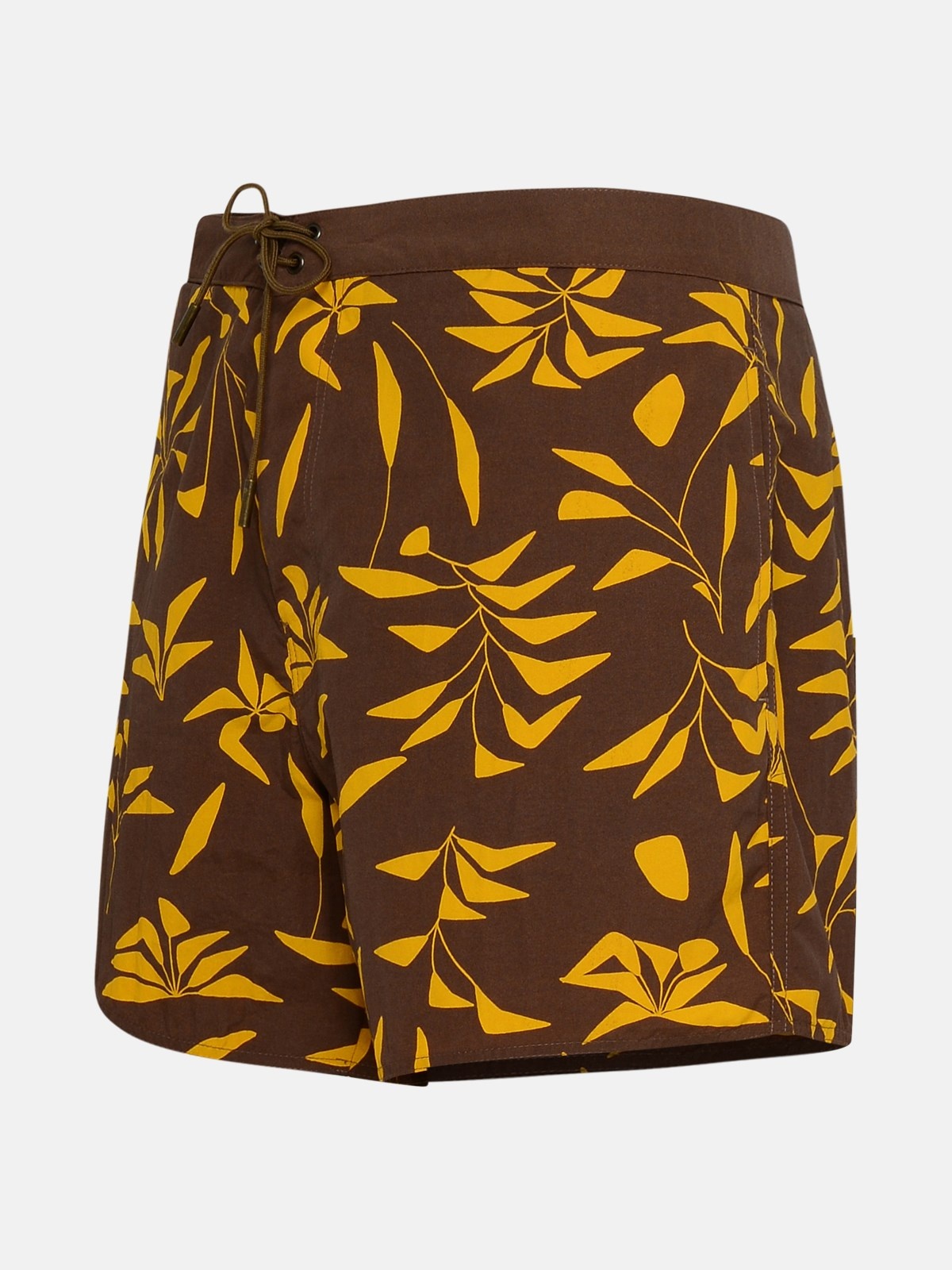 Saint Laurent タンジール SAINT LAURENT Brown nylon swimsuit | lungolivigno | REVERSIBLE