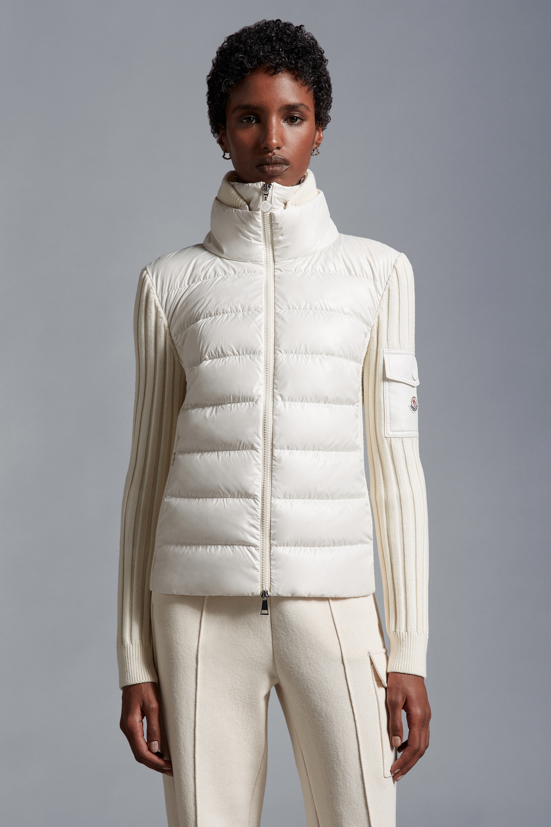 Padded Wool Cardigan - 3
