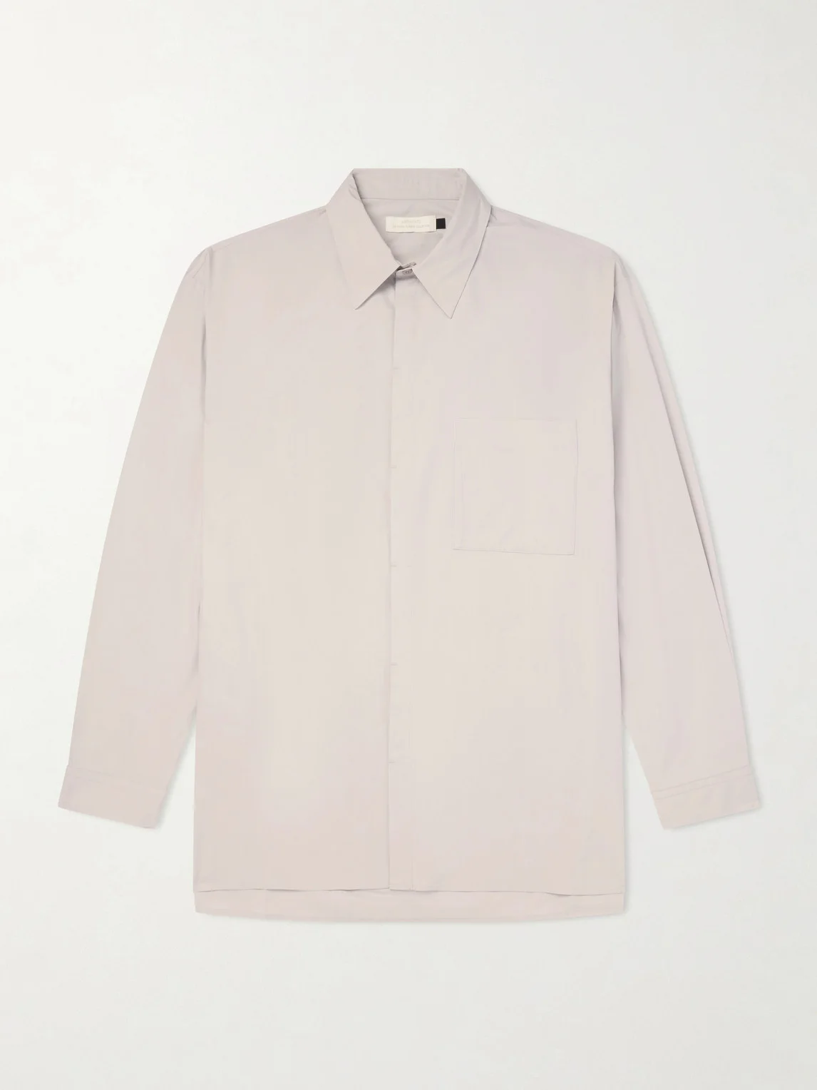 Oversized Cotton Shirt - 1
