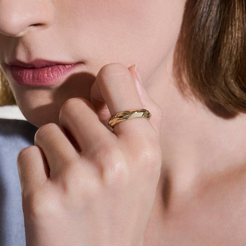 Icon 50 Band Ring, Gold, 5MM 5