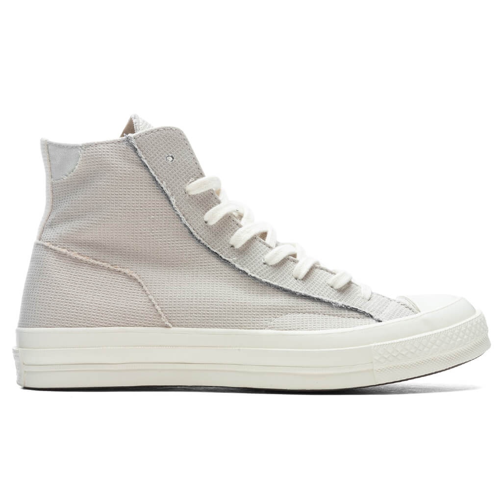 CONVERSE CHUCK 70 TRI-PANEL REVEAL - LIGHT SILVER/PINK CLAY/EGRET - 1