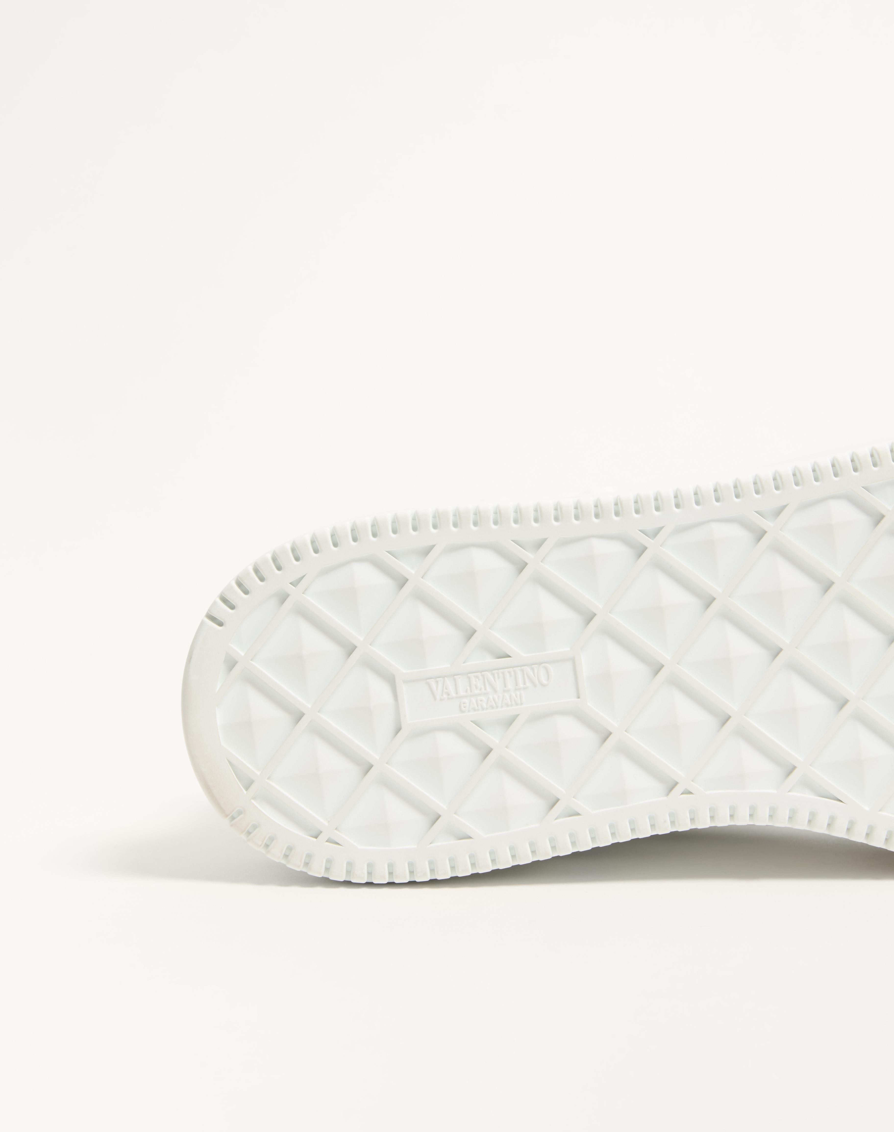 ONE STUD XL NAPPA LEATHER LOW-TOP SNEAKER - 4