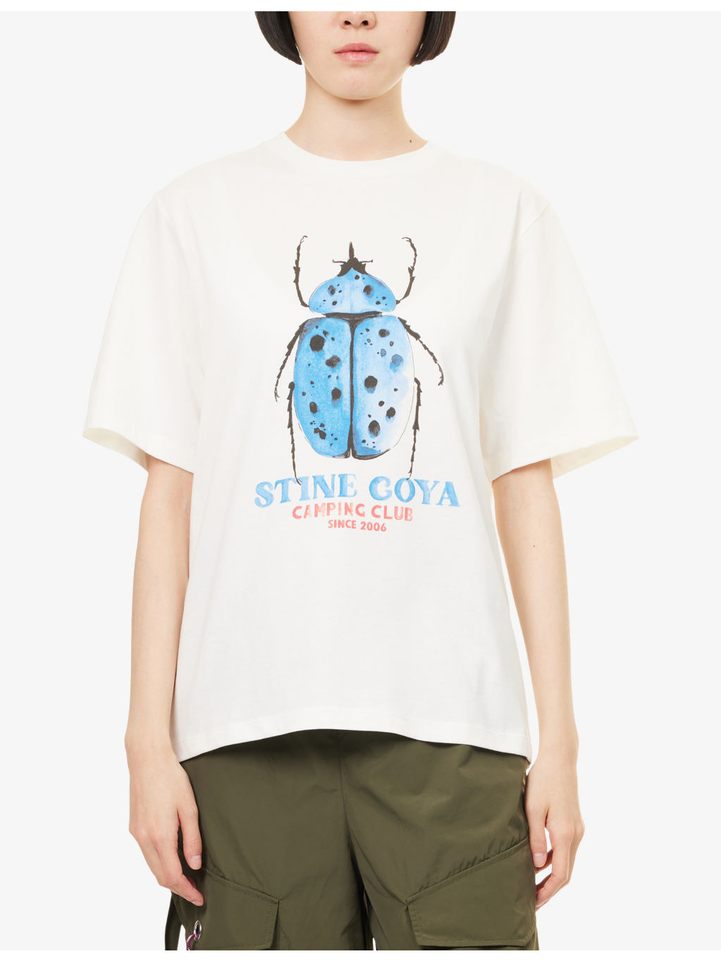 Logo-Print Round-Neck Cotton-Jersey T-Shirt - 3