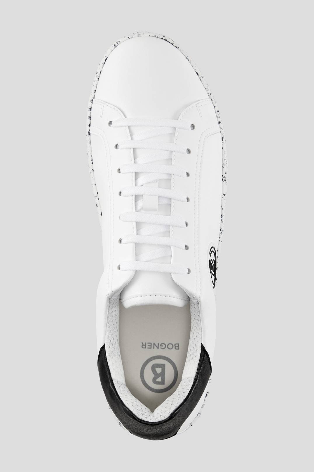 MALMÖ SUSTAINABLE SNEAKERS IN WHITE/BLACK - 5