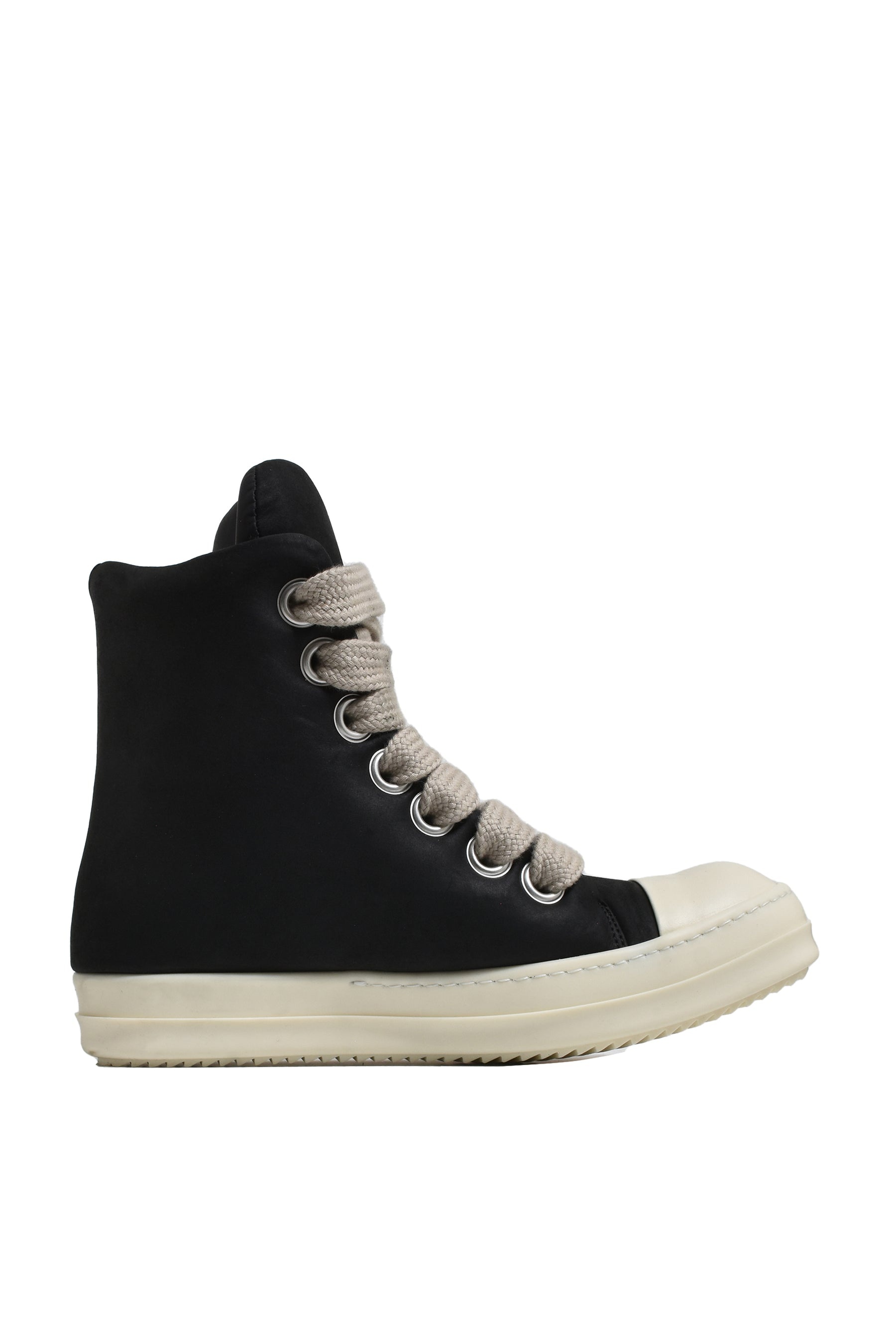 JUMBO LACED PADDED SNEAKERS / BLK/MILK/MILK - 2