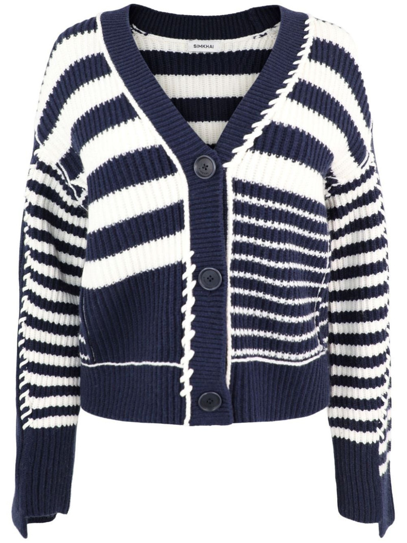 Adara striped cardigan 1