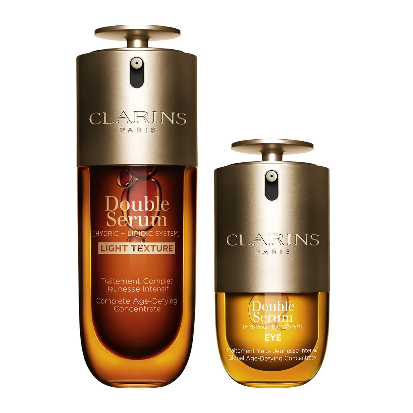 Double Serum Light + Double Serum Eye Duo | Best-Selling Anti-Aging Double Serum Light Texture 1.7 o - 1