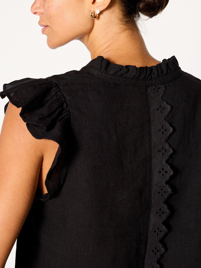 BROCHU WALKER The Devan Sleeveless Blouse outlook