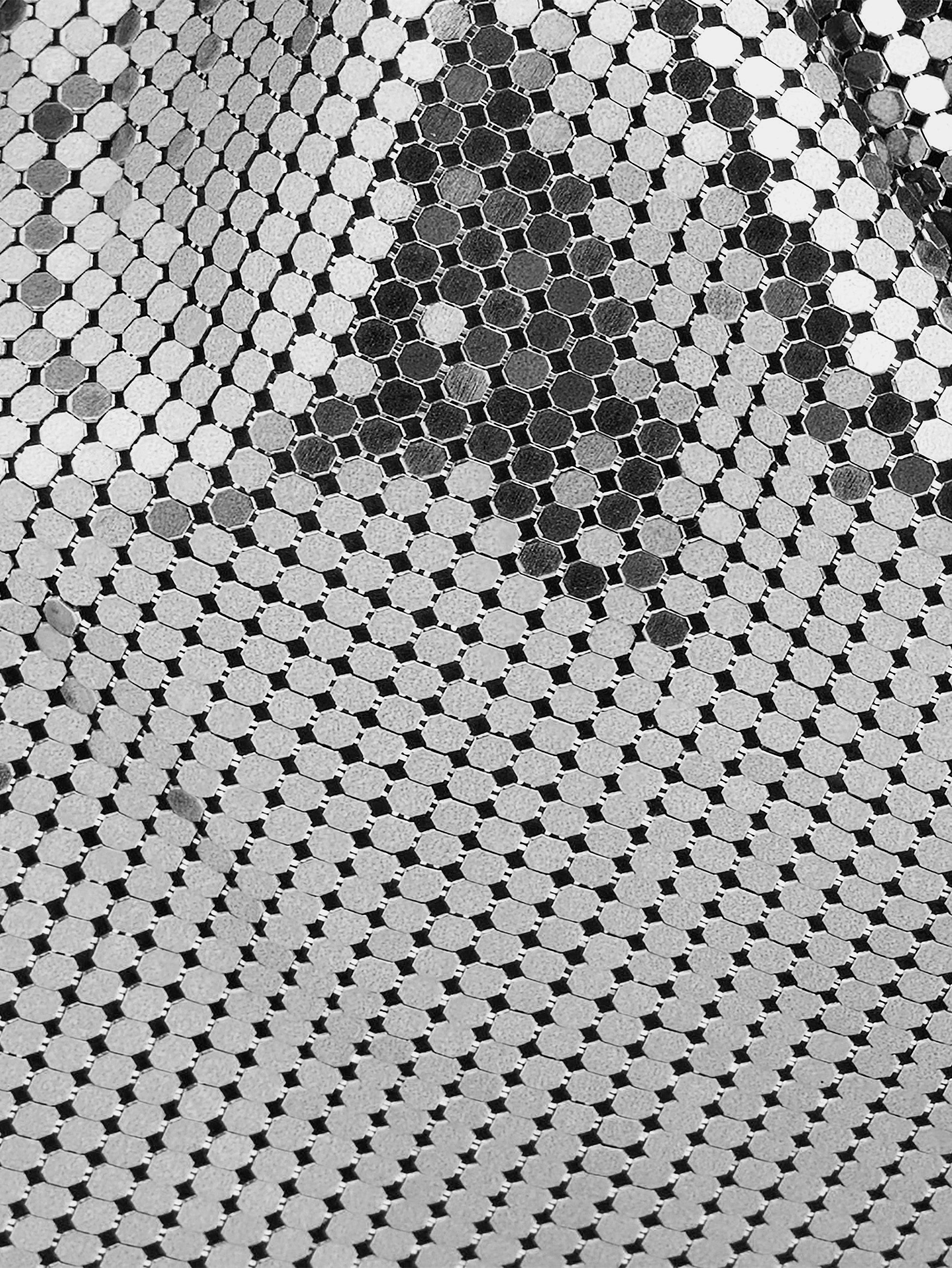 SILVER CHAINMAIL POCKET BAG - 6