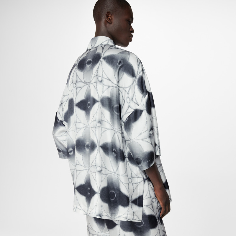 Multi Buttonholes Short-Sleeved Pyjama Shirt 5