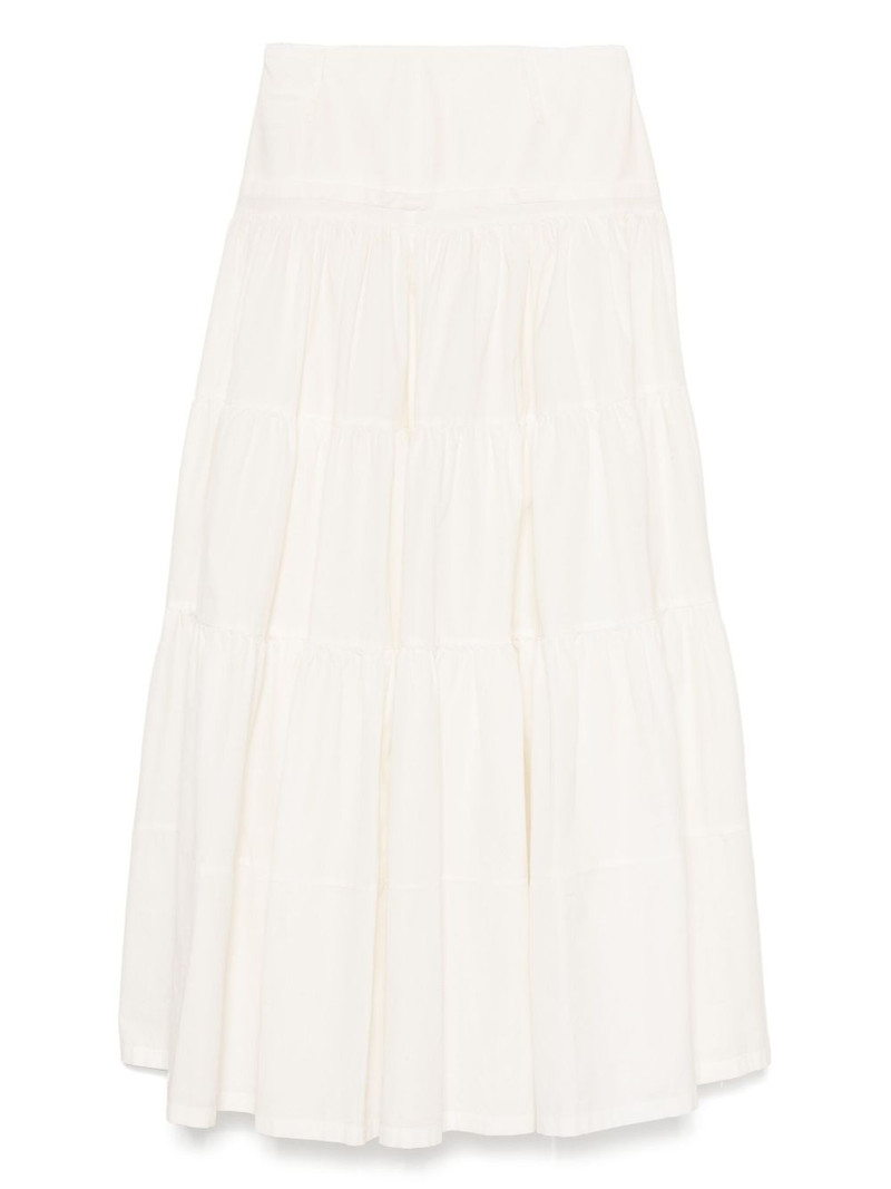 tiered midi skirt 1
