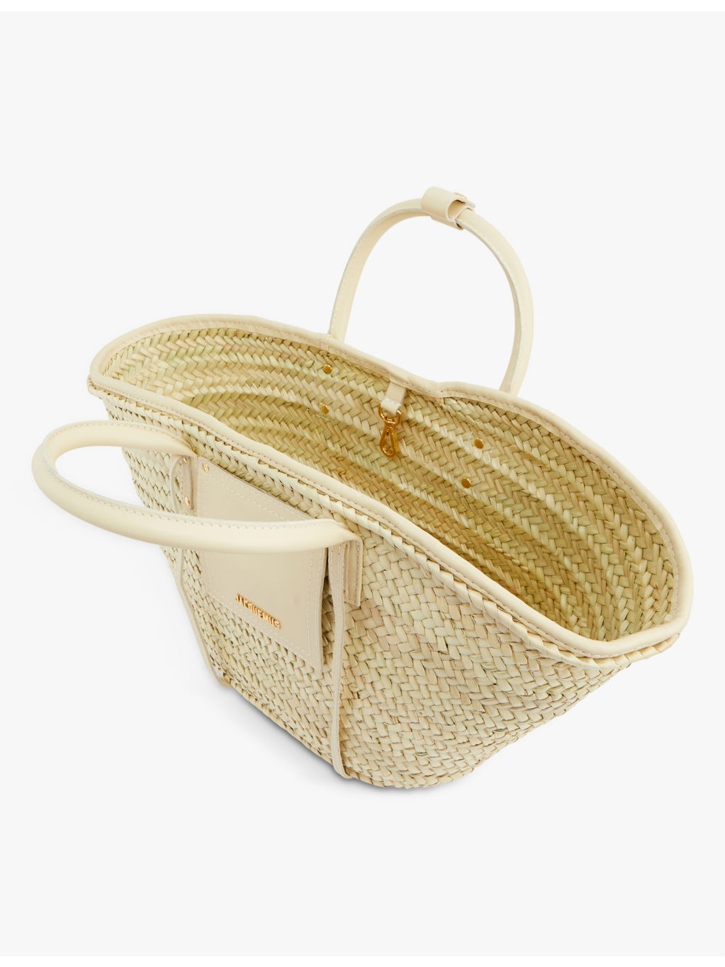 Le Panier Soleil palm tote bag - 4