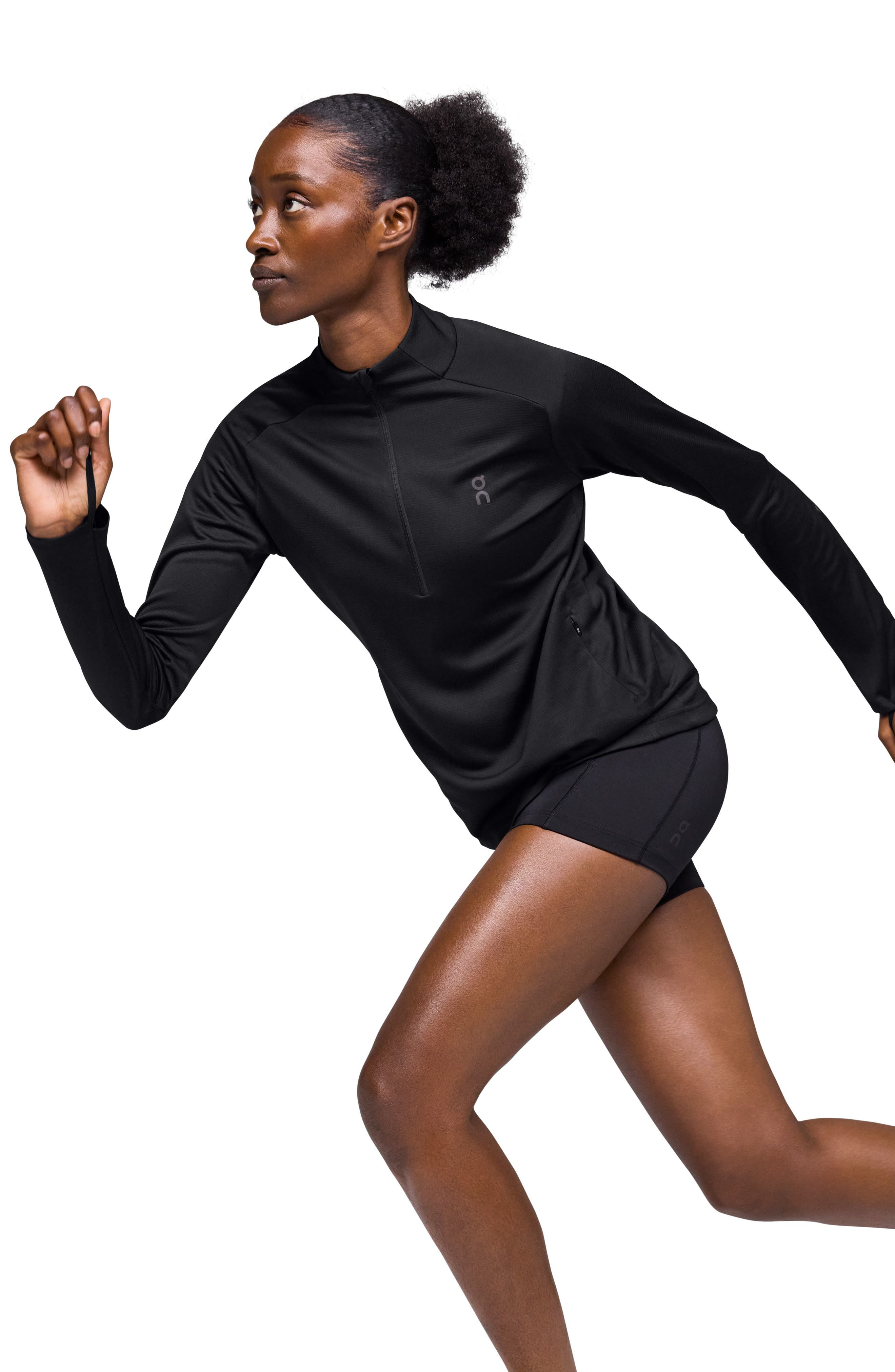 Climate Quarter Zip Running Top - 6