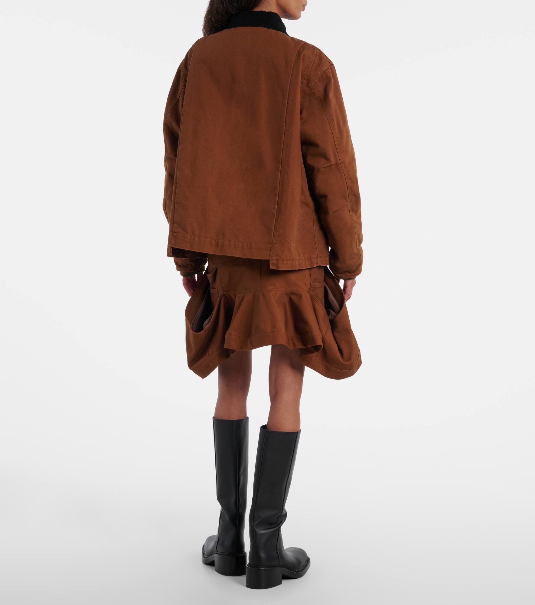 x Carhatt cotton canvas puffer jacket - 3