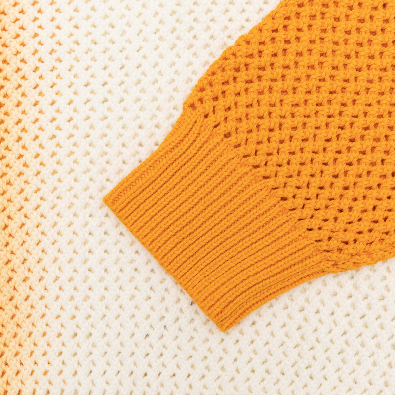 DYED LOOSE GUAGE SWEATER 3