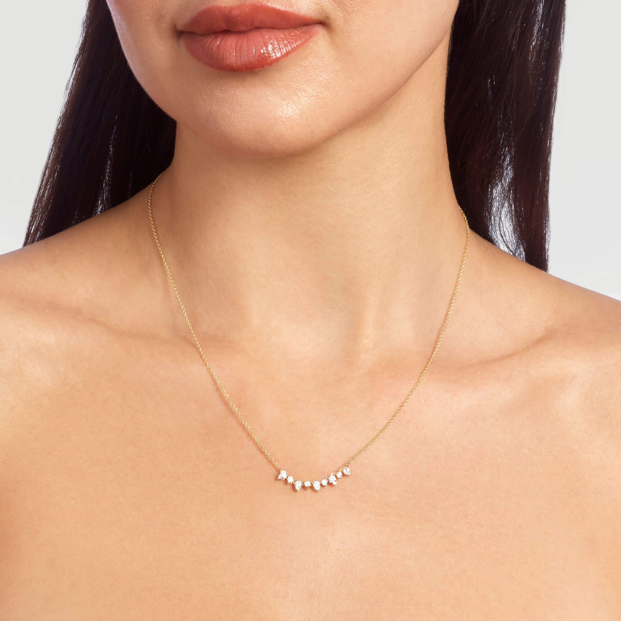 Perfect Pear Tiara Necklace - 2