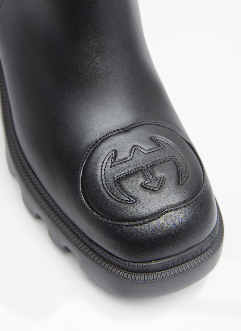 GUCCI Interlocking G High Leather Boots outlook