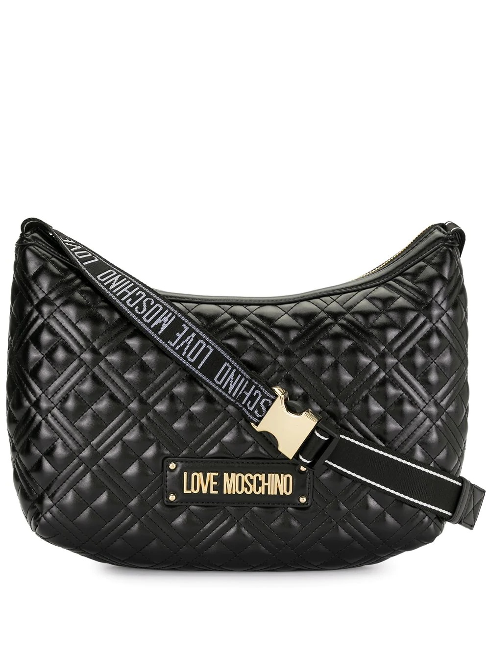 quilted hobo bag - 1