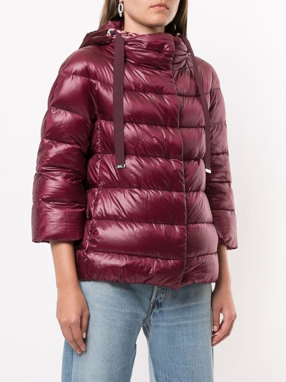 hooded padded jacket - 3