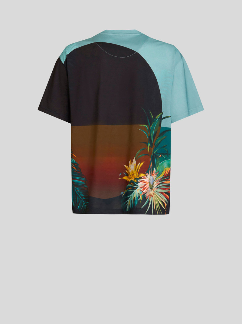 COTTON T-SHIRT WITH PANTHER 5