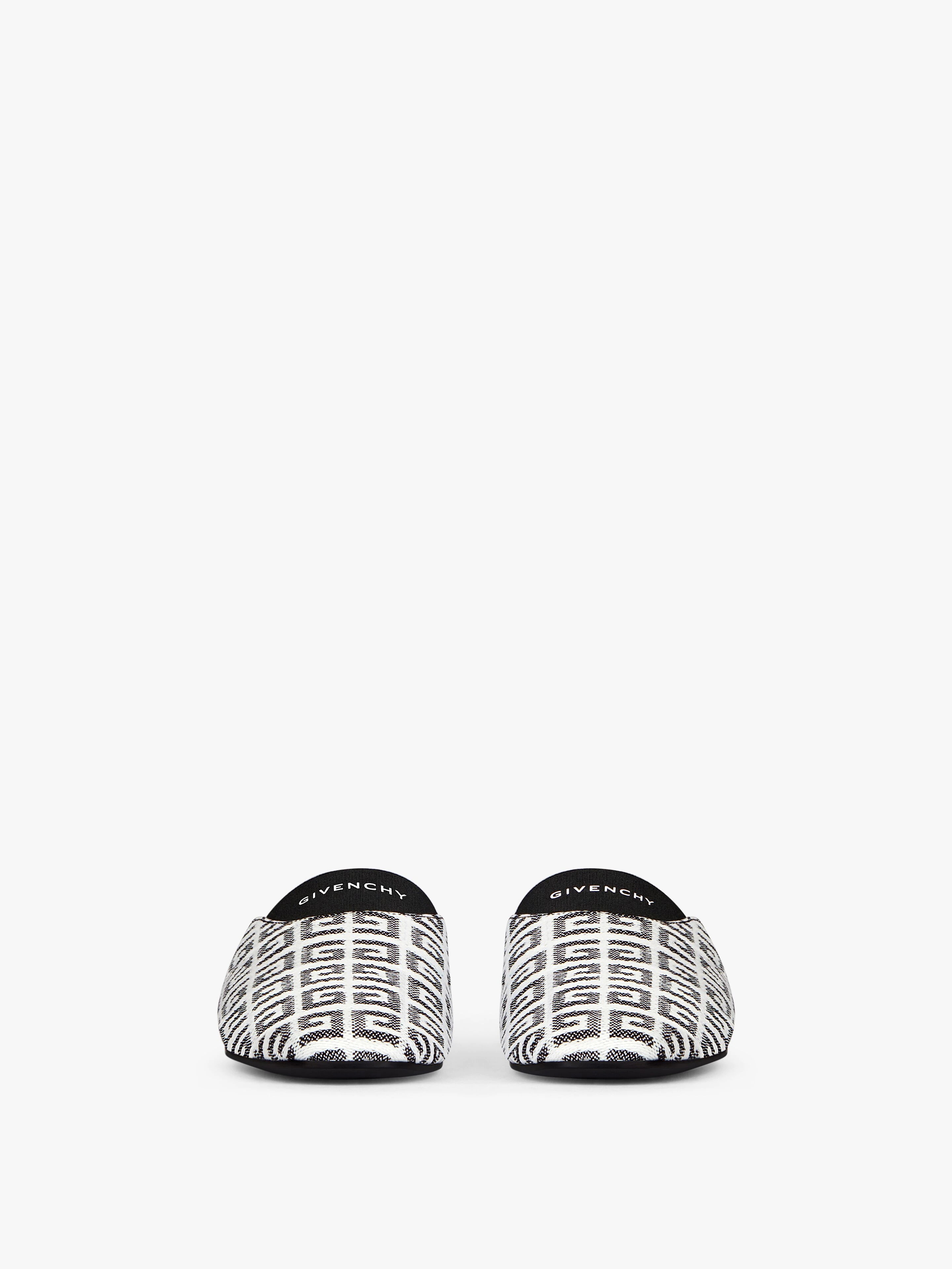 GIVENCHY FLAT MULES IN 4G JACQUARD - 2