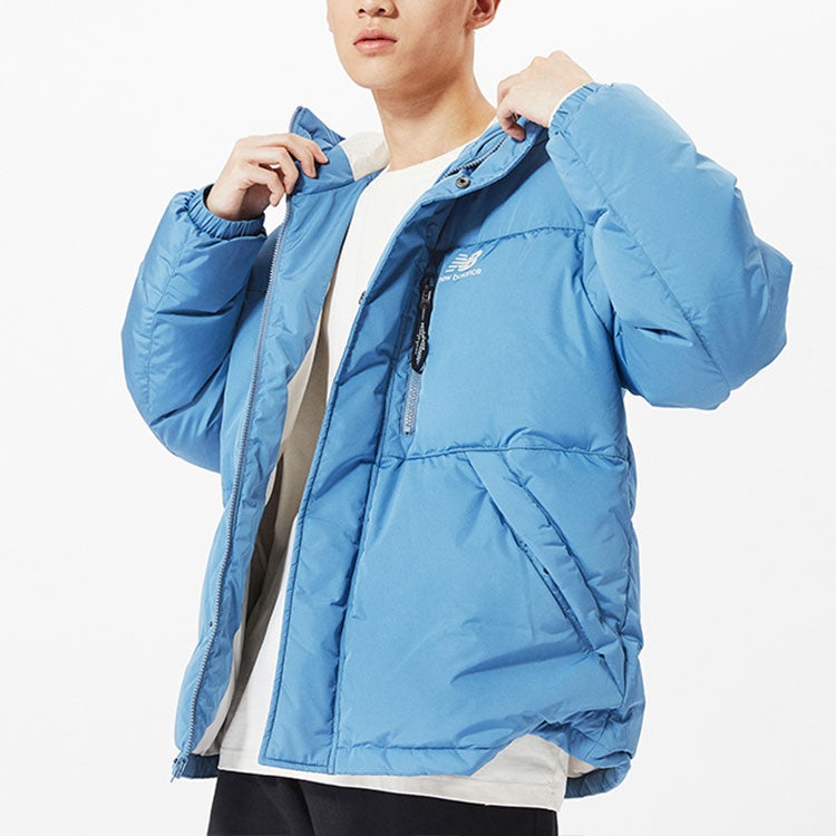 New Balance Warm Down Jacket 'Blue' AMJ13333-WAB - 3